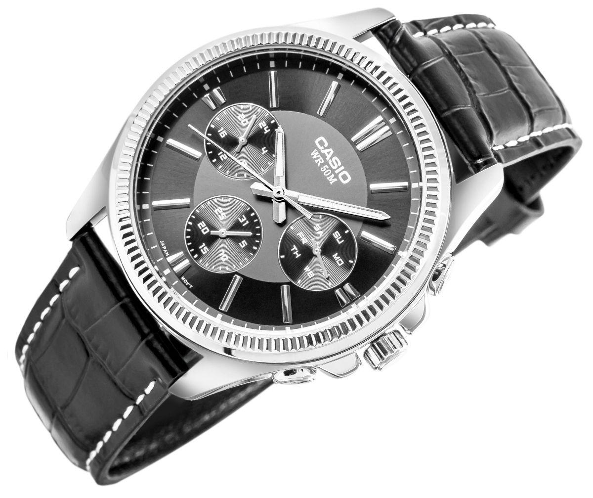 zegarek męski casio mtp-1375l-1avdf + box