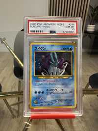 PSA 10 karta Pokemon Suicune Neo Revelation #245 JPN holo 2000