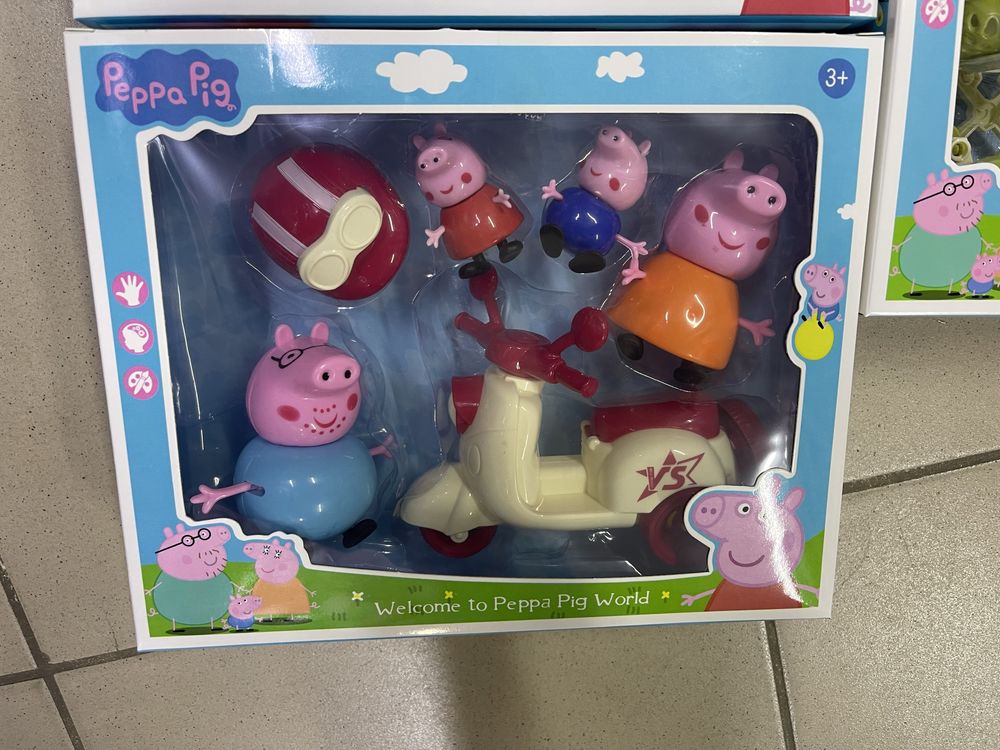 Набор героев фигурок свинка пеппа семья