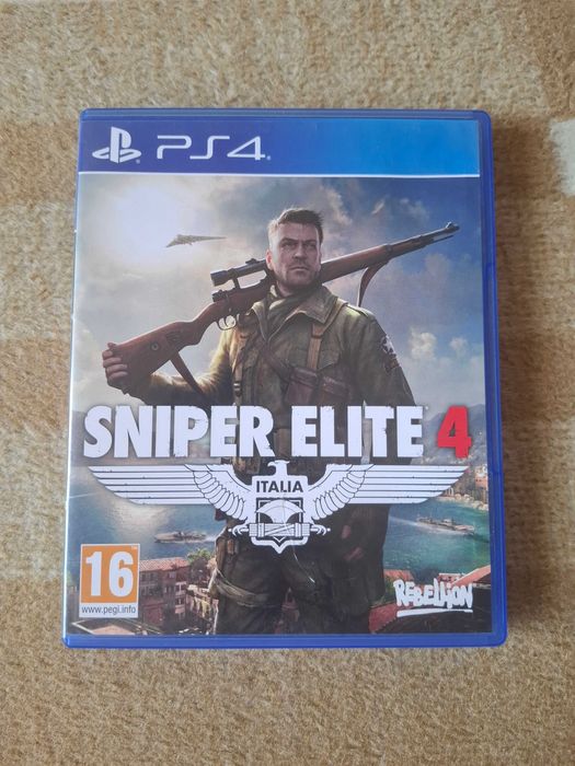 Sniper Elite 4 płyta z pudełkiem PS4/PS5