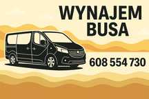 Wynajem busa 9-osobowego