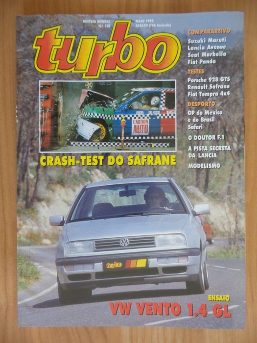 Revista Turbo N.º 128 de Maio/92