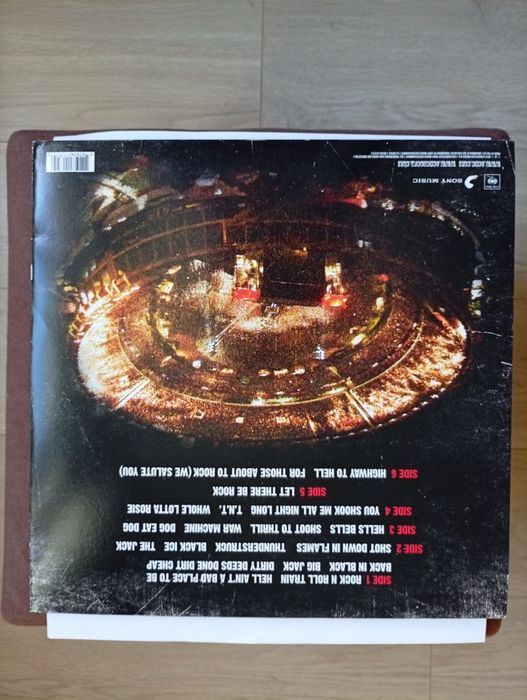 Płyty winylowe AC/DC potrójny album