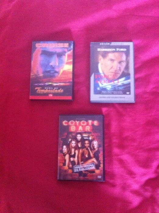 Vários DVD's de filmes originais