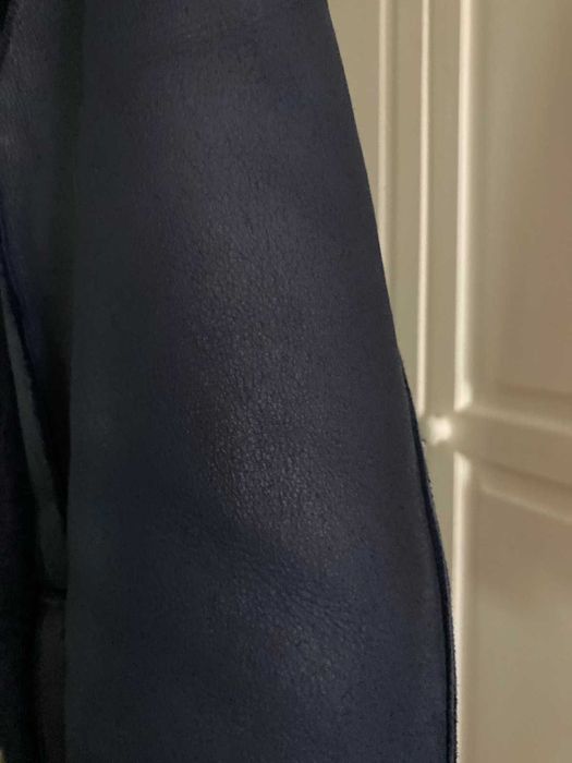 Жіноча куртка шкіра на овчині розмір XS/S