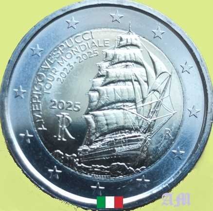 ITÁLIA 2€ Navio-Escola Amerigo Vespucci