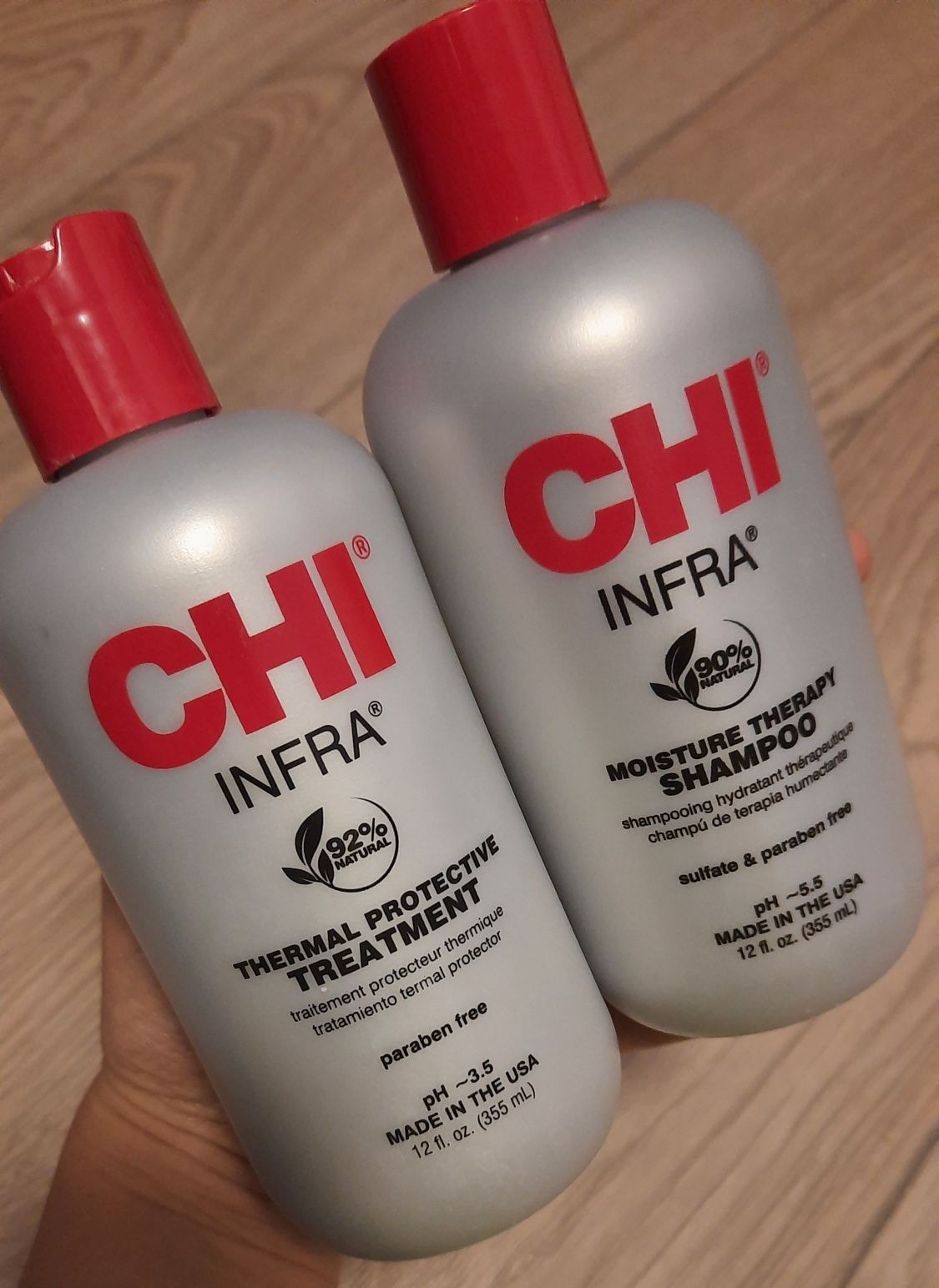 chi Infra шампунь и кондиционер набор  355+355 ml