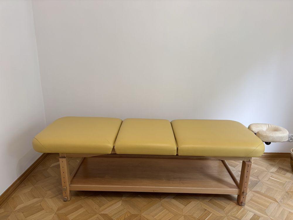 Stół łóżko do masażu fizjoterapii stacjonarne Habys
