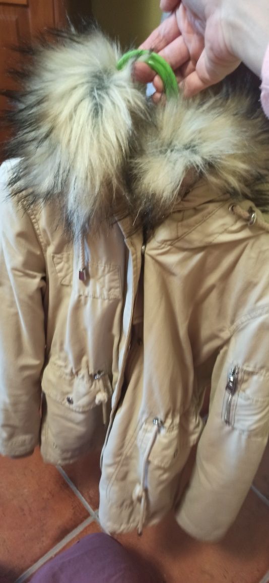 Parka XS grande Bershka