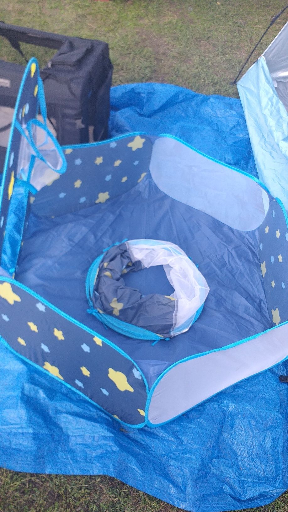 Namiot kojec dla dziecka tunel plac zabaw