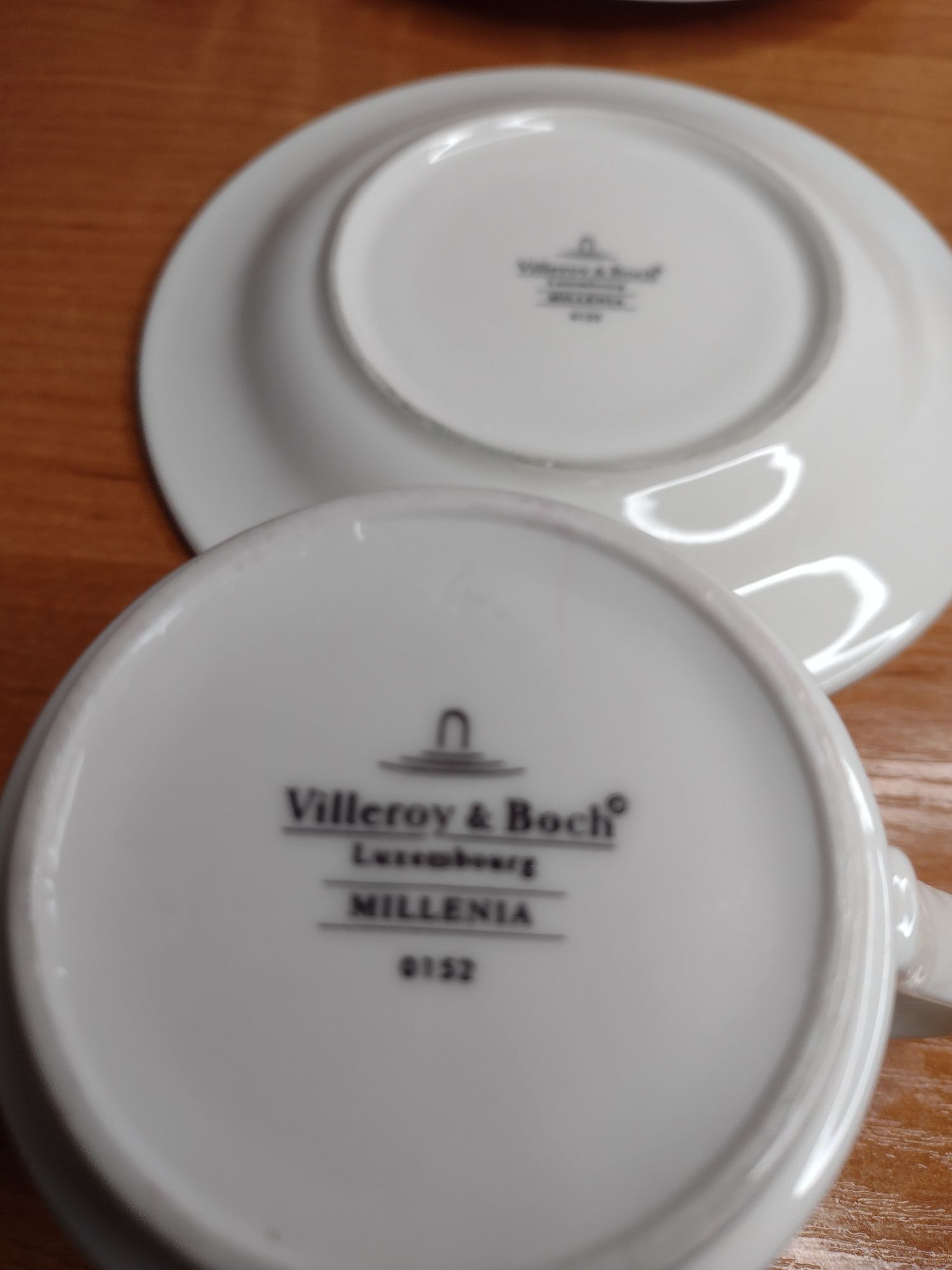 Villeroy Boch Luxemburg MILLENIA  Filiżanki ze spodkiem