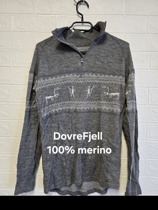 Bluzka sweterek DovreFjell-M-100% merino