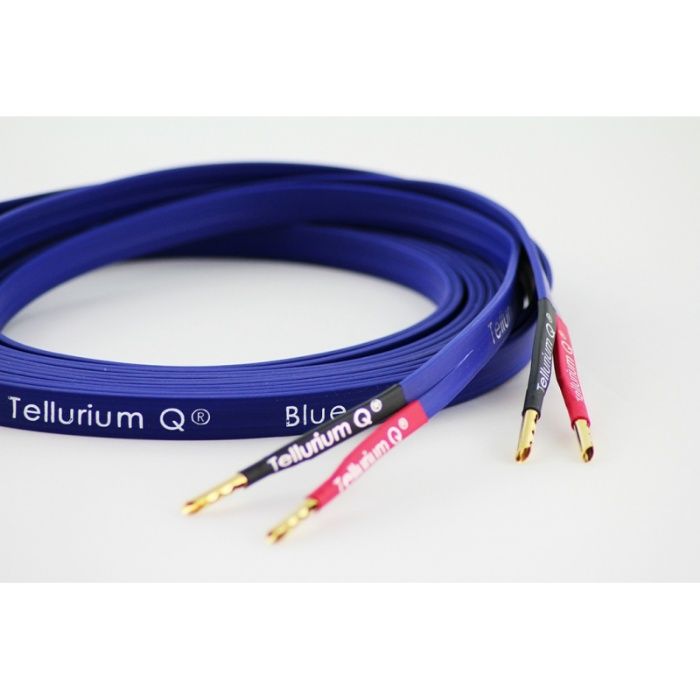 Tellurium Q Blue II - Kable głośnikowe konfekcjonowane 2 x 2,5 m, Łódź