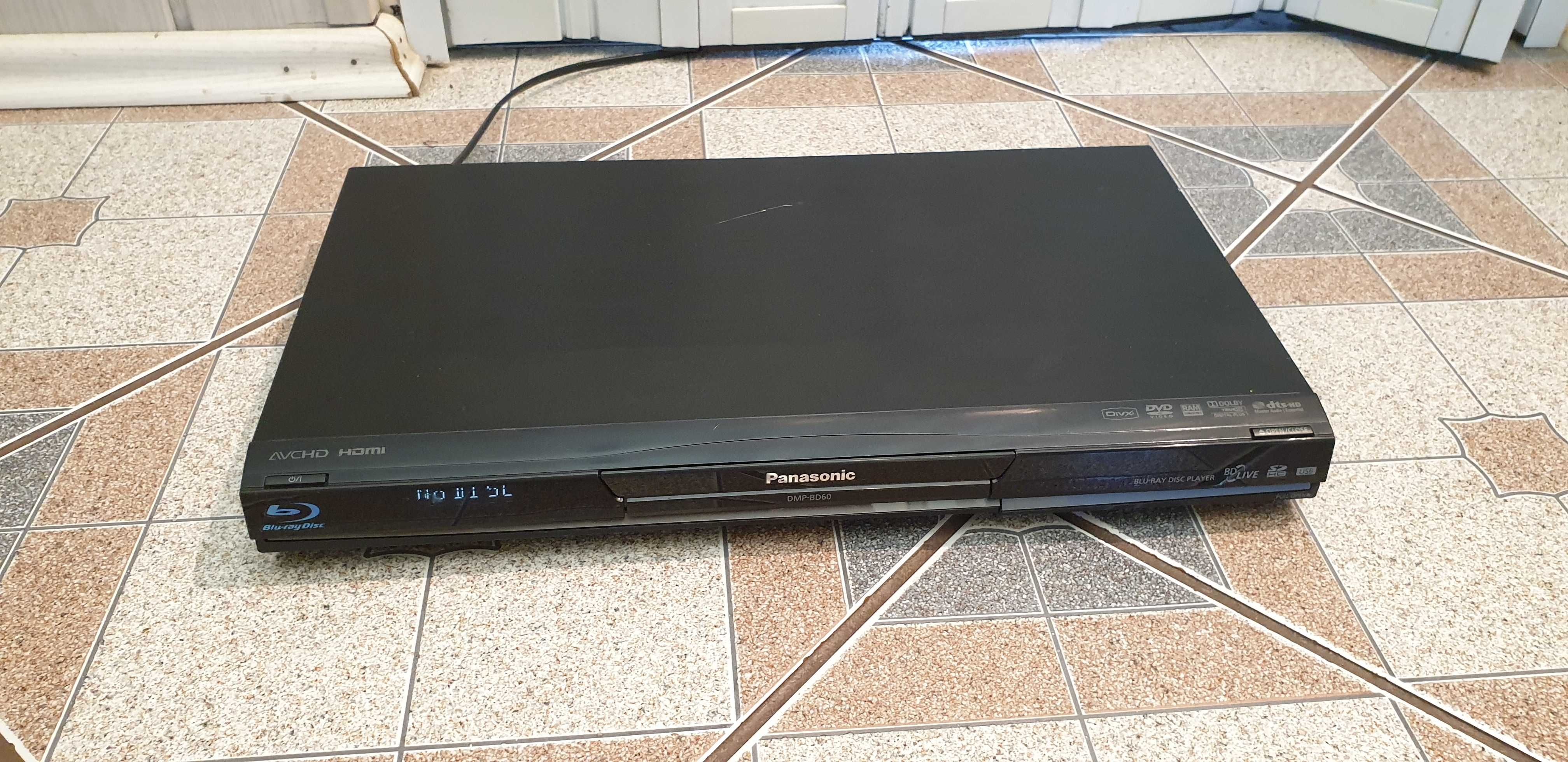 Panasonic DMP-BD60, Blu-Ray odtwarzacz