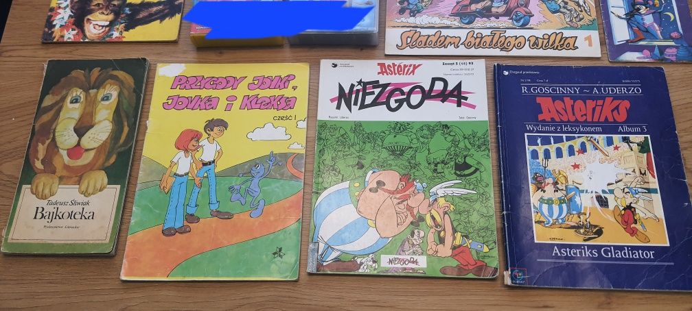 Stare bajki komiks Tytus Asterix Kajko Tuwim prl