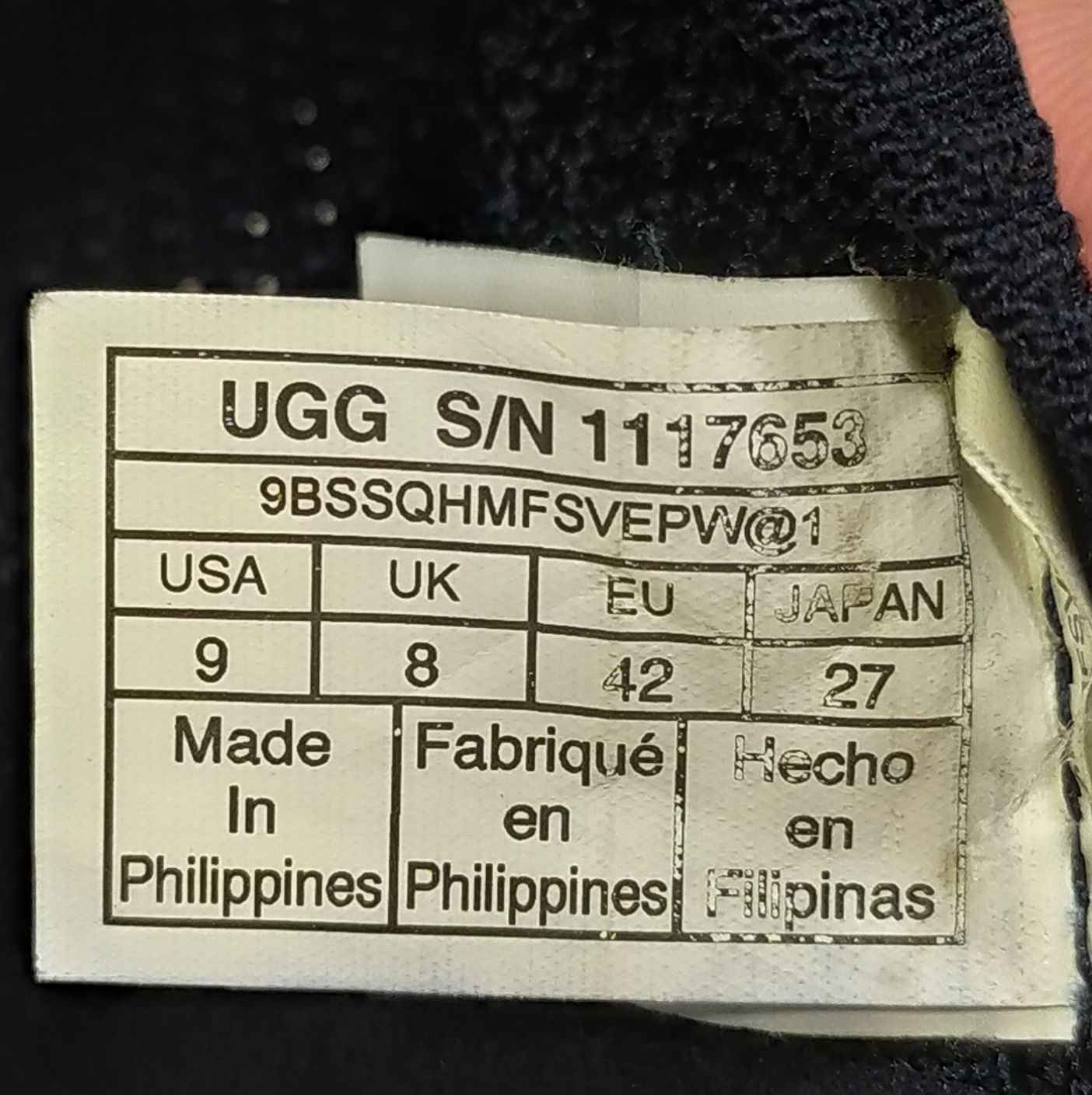 кросівки UGG Union 42р/26.5см