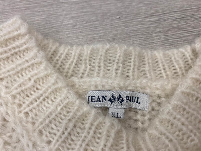 Sweter Jean Paul żółty śmietankowy /L/XL