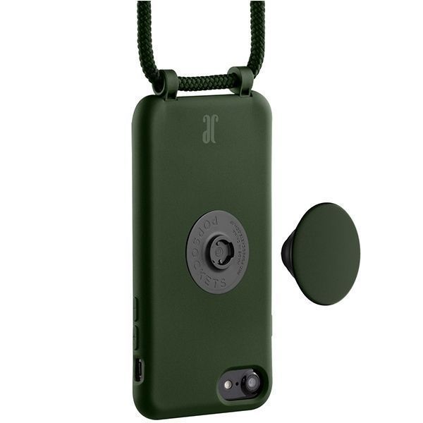 Etui PopGrip Just Elegance do iPhone'a 7/8/SE - Zielony