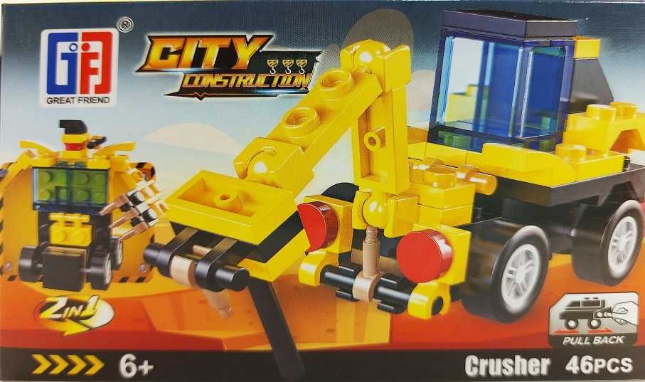 Klocki Great Friend - City Construction CRUSHER