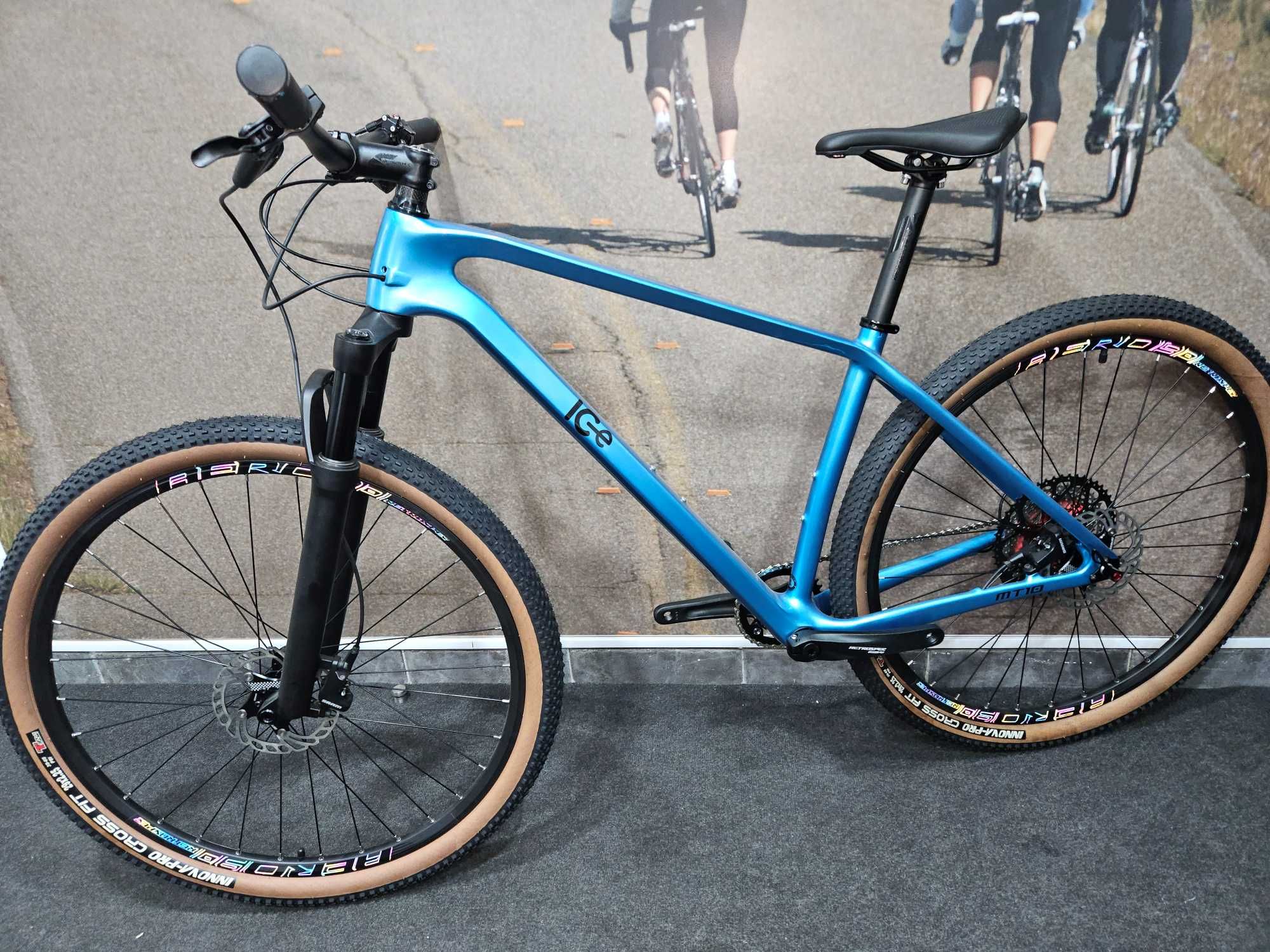 Bicicleta ICe MT10 Carbono DEORE T-17 e19 Azul