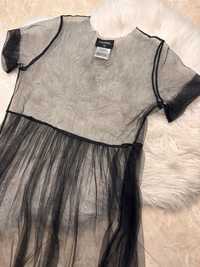 Платье сетка (прозрачное) Chanel