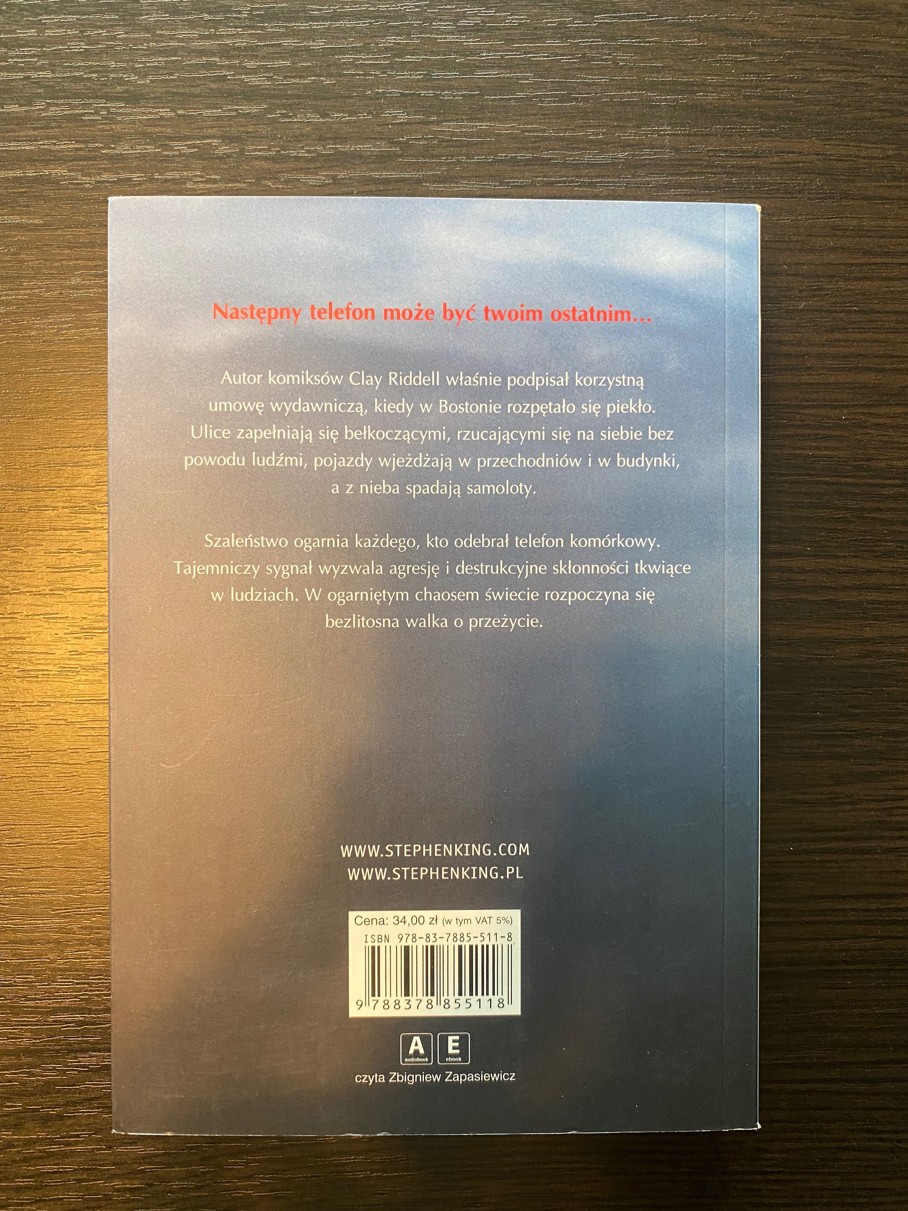 Stephen King "Komórka"