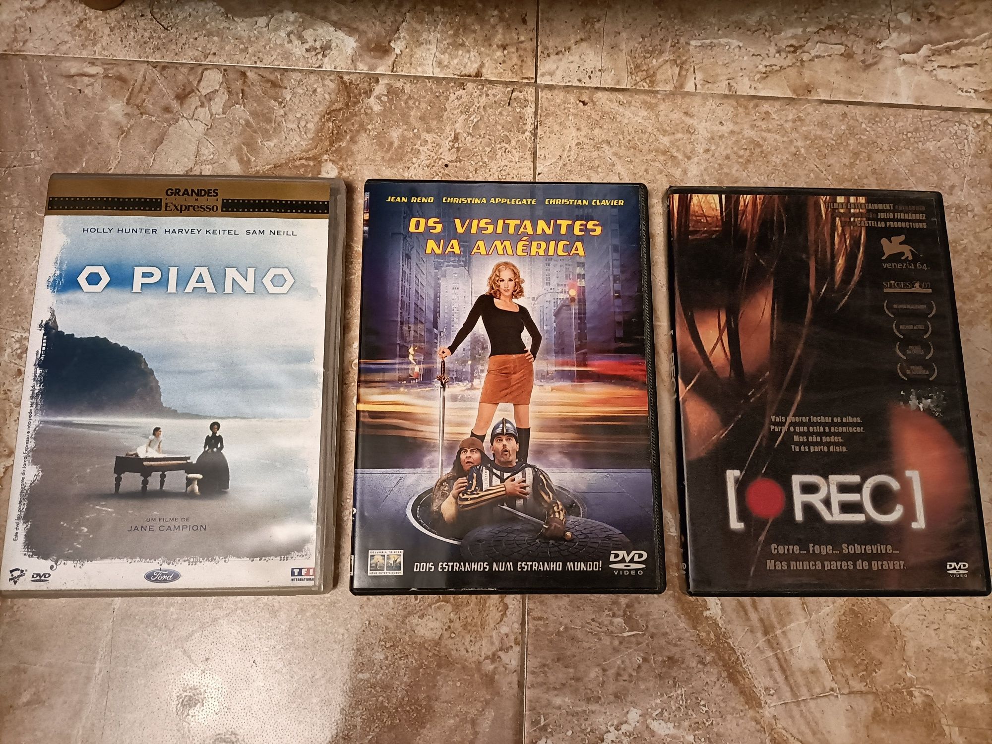 Conjunto de 6 Filmes em DVDs