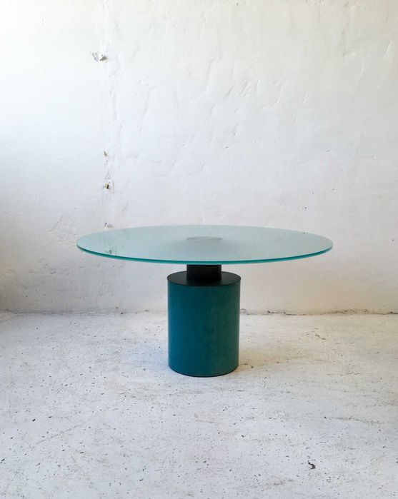 Acerbis włoski stół Creso lata 80 memphis style vintage