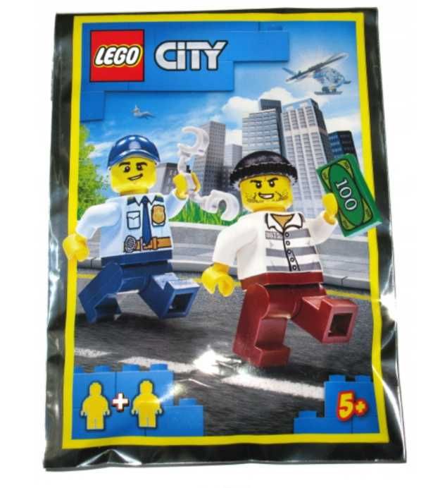 LEGO CITY 952016 Figurka złodziej I policjant