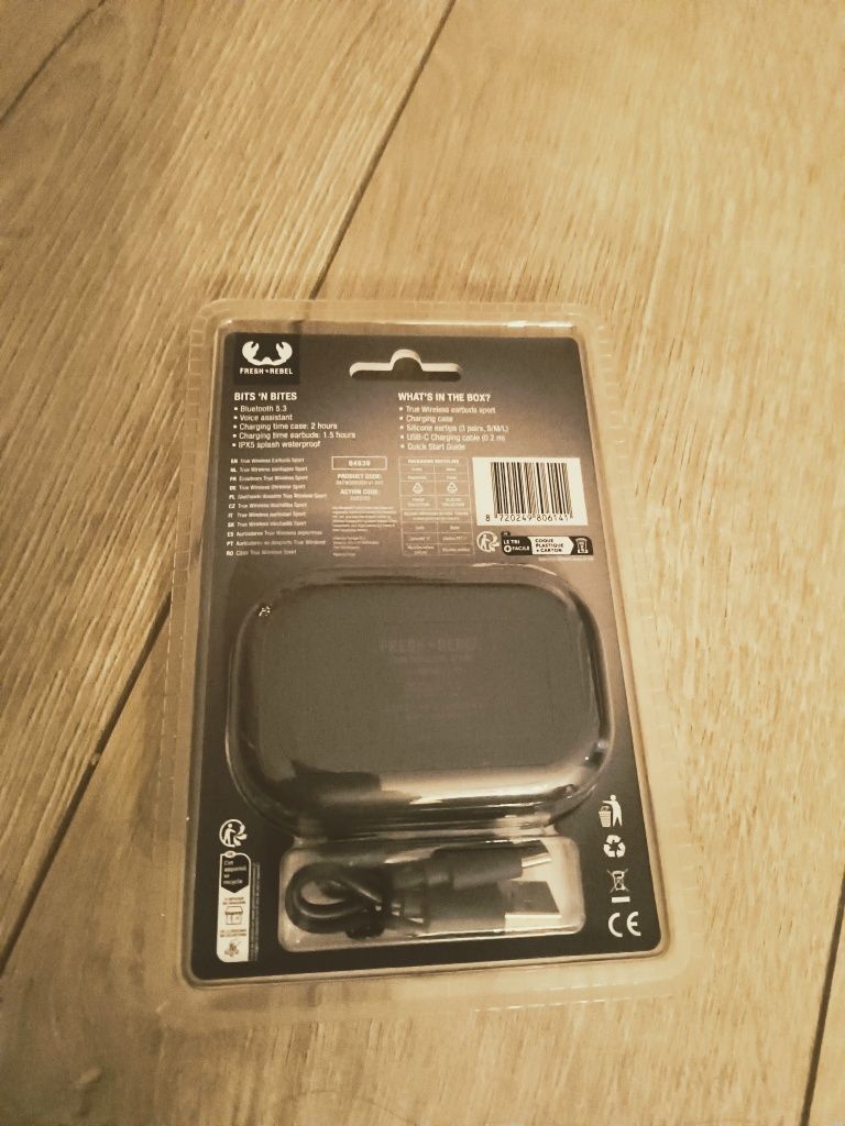Słuchawki douszne bluetooth Fresh N Rebel Sport