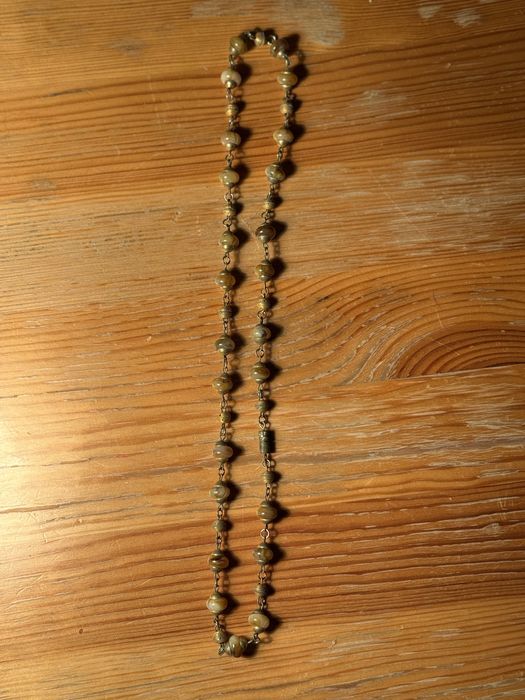 Korale z kamienia naturalnego ręcznie robione