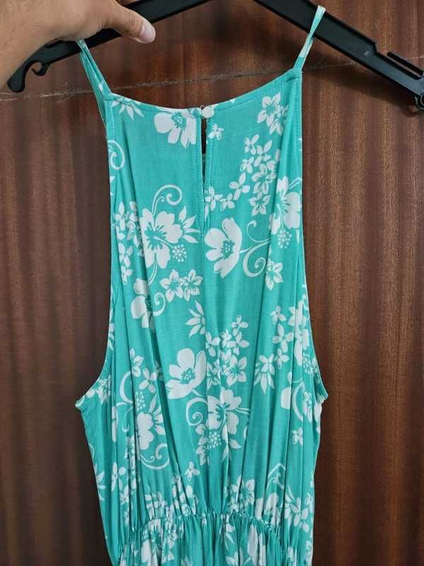 Vestido comprido floral