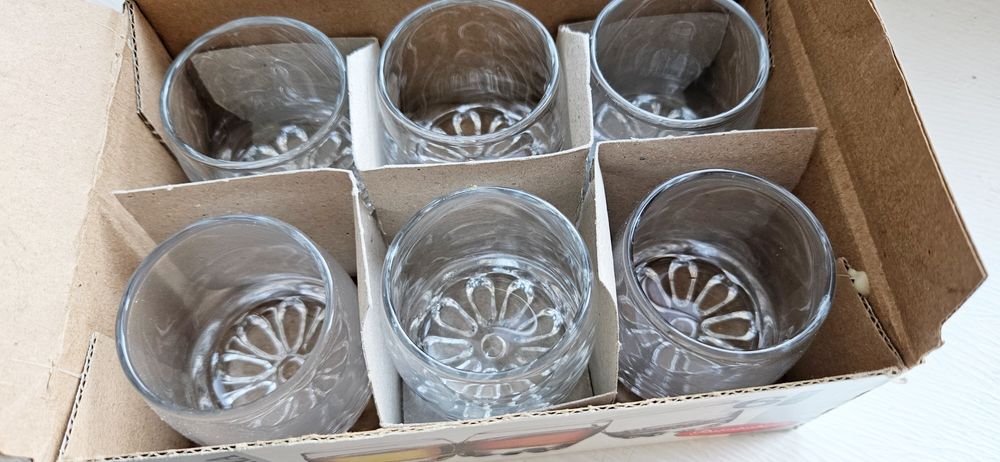 Рюмки скляні 6 шт