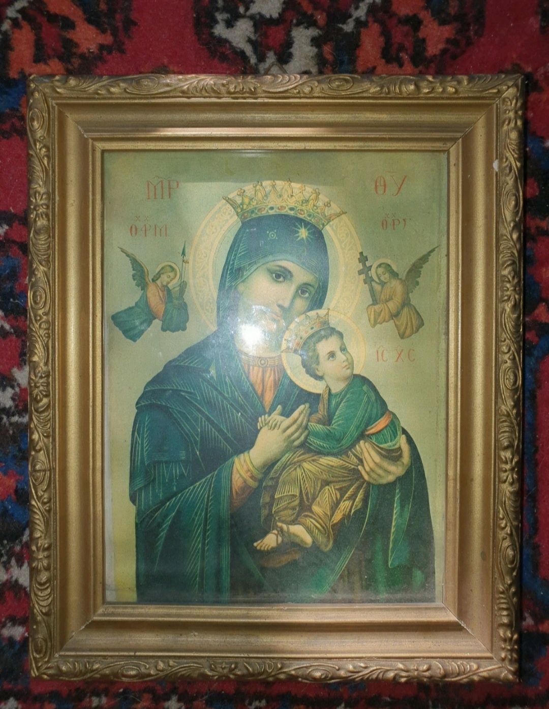 Obrazki obrazy religijne świąte Jan Paweł, Matka Boska