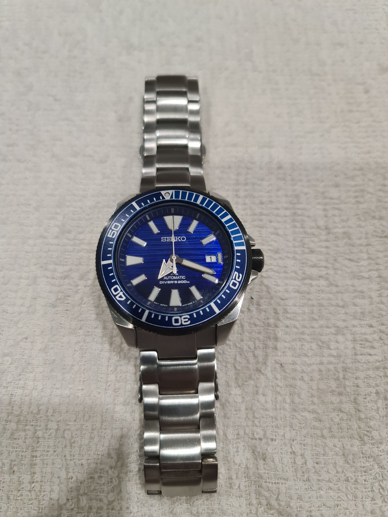 Relogio seiko samurai j1