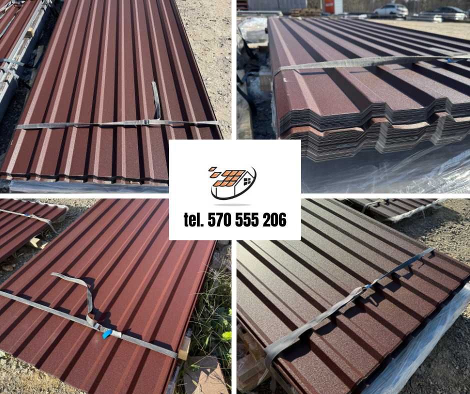 Blacha Trapezowa T18 8017 mat