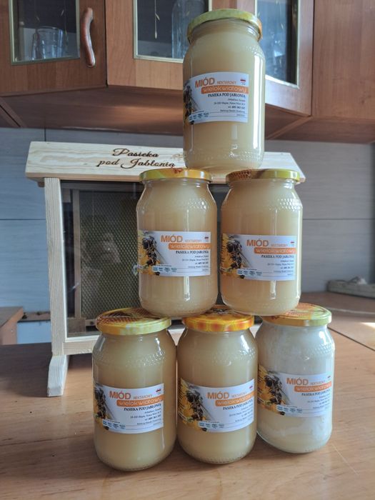 Miód z własnej pasieki. 45zl