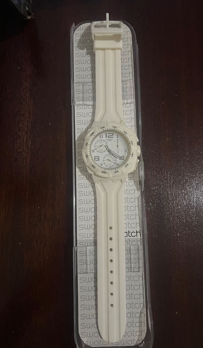 Relógio Swatch branco
