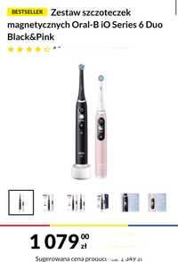 Oral-B iO Series 6 Duo Black&Pink