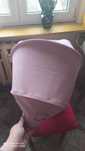 Bugaboo Donkey 2 Soft Pink rozszerzana daszek budka powiększana
