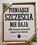 Skarbonka ceramiczna "Pieniądze Szczęścia Nie Dają"