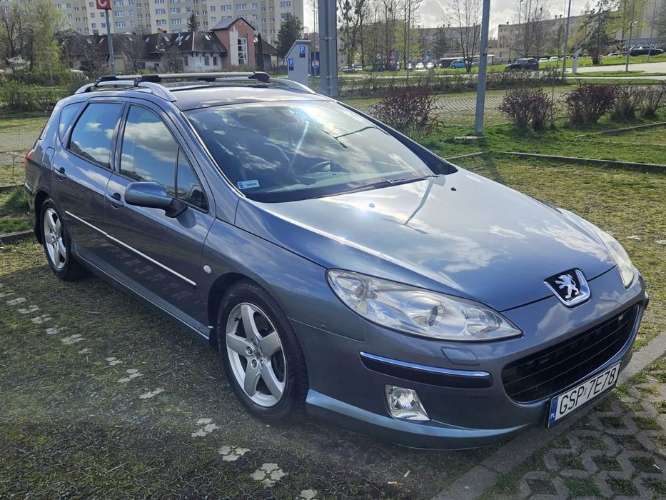 Peugeot 407 SW Executive 2.2 158KM LPG, automat, PEŁNA HISTORIA, salon PL