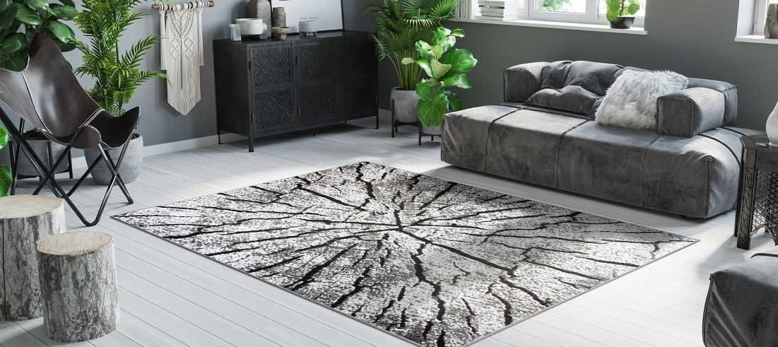 Dywan do salonu pień drzewa natura efekt 3D loft 120x170 NOWY