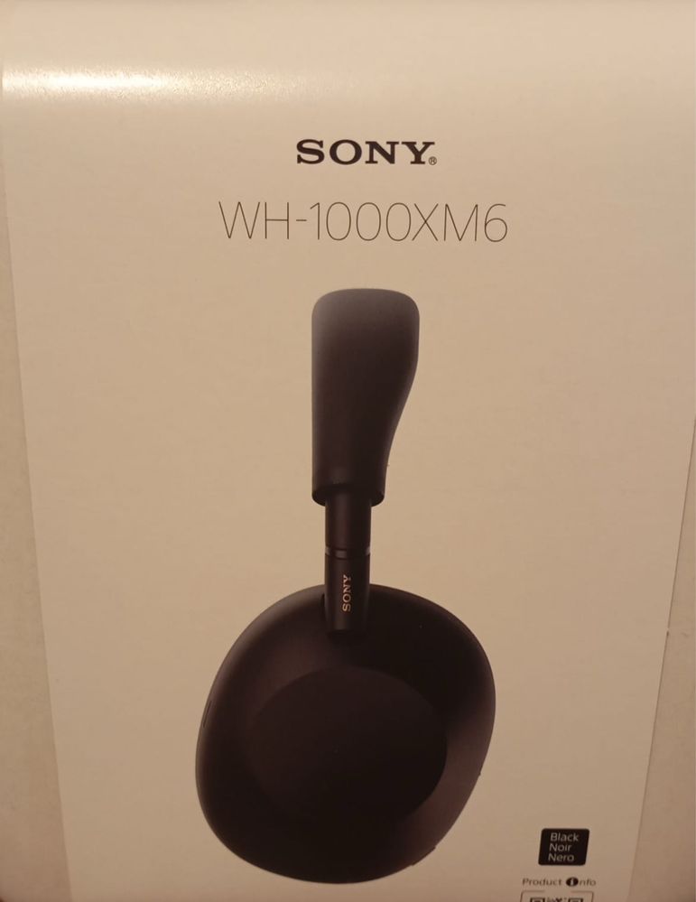 Auscultadores Bluetooth SONY WH 1000XM6