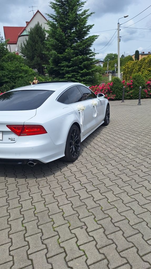 Samochód do ślubu Audi A7