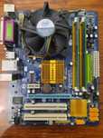 Системна плата GIGABYTE-GA-G31M-ES2L +  процесор E7500 + пам’ять 2Гб