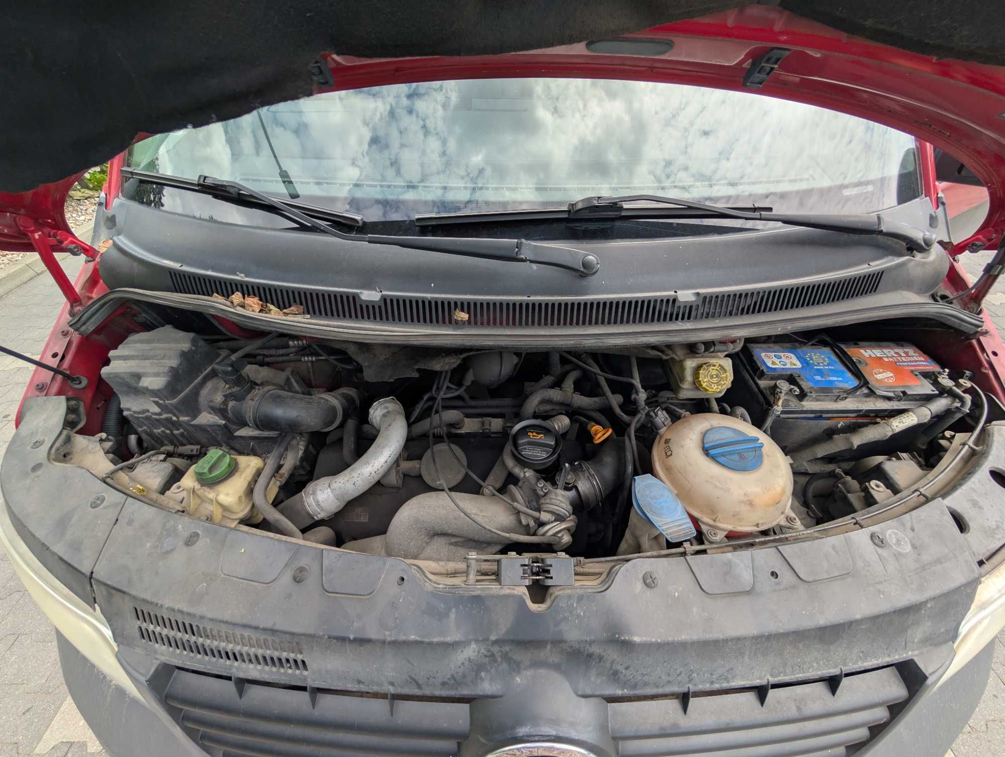 Volkswagen Transporter T5 2.5tdi 2004r. 3os. ciężarowy