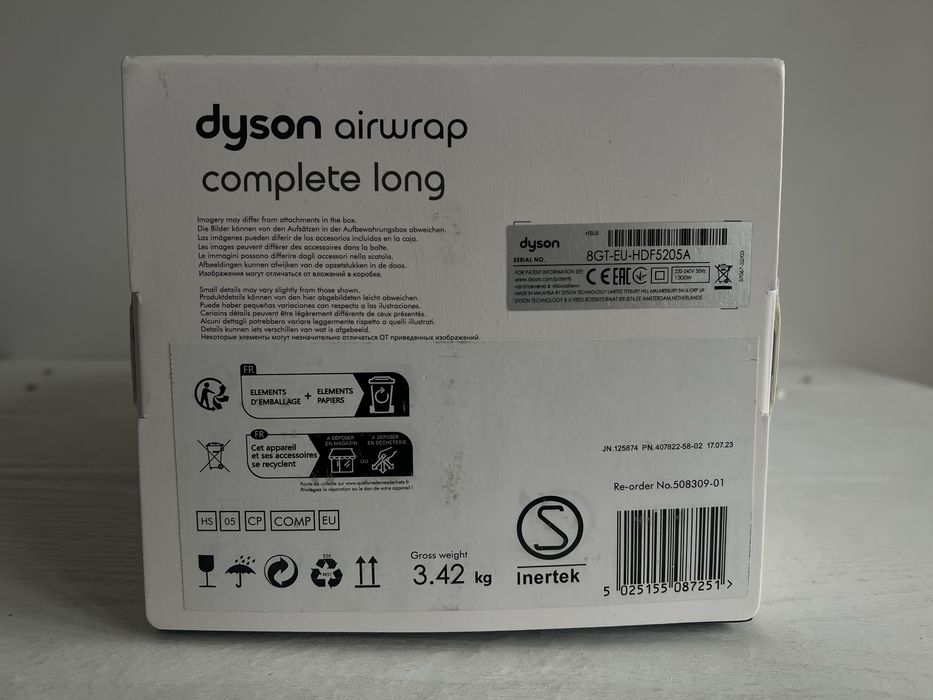 Dyson Airwrap Complete long Ceramic Pink/Rose Gold