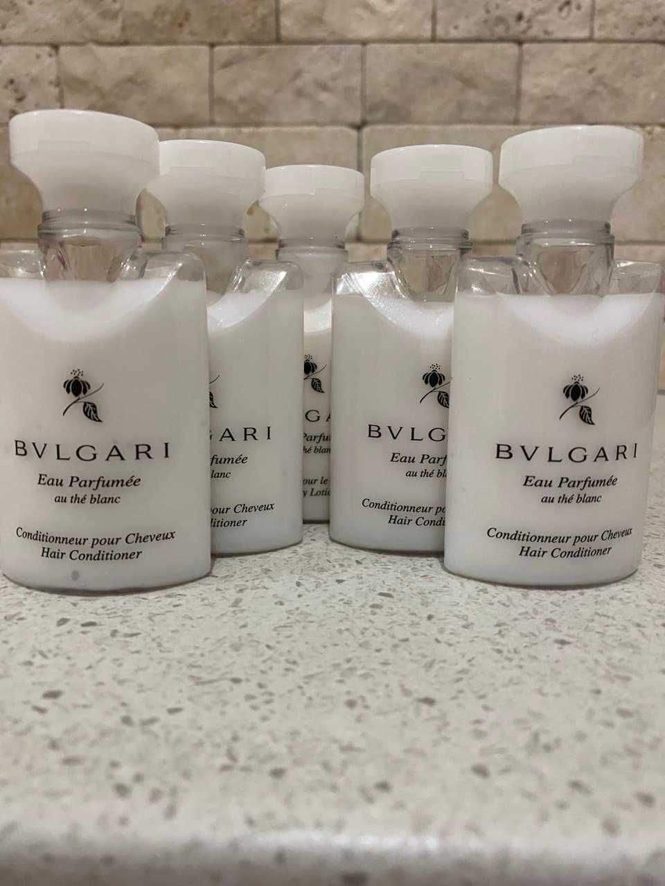 Косметика BVLGARI (White tea) по уходу за волосами и телом