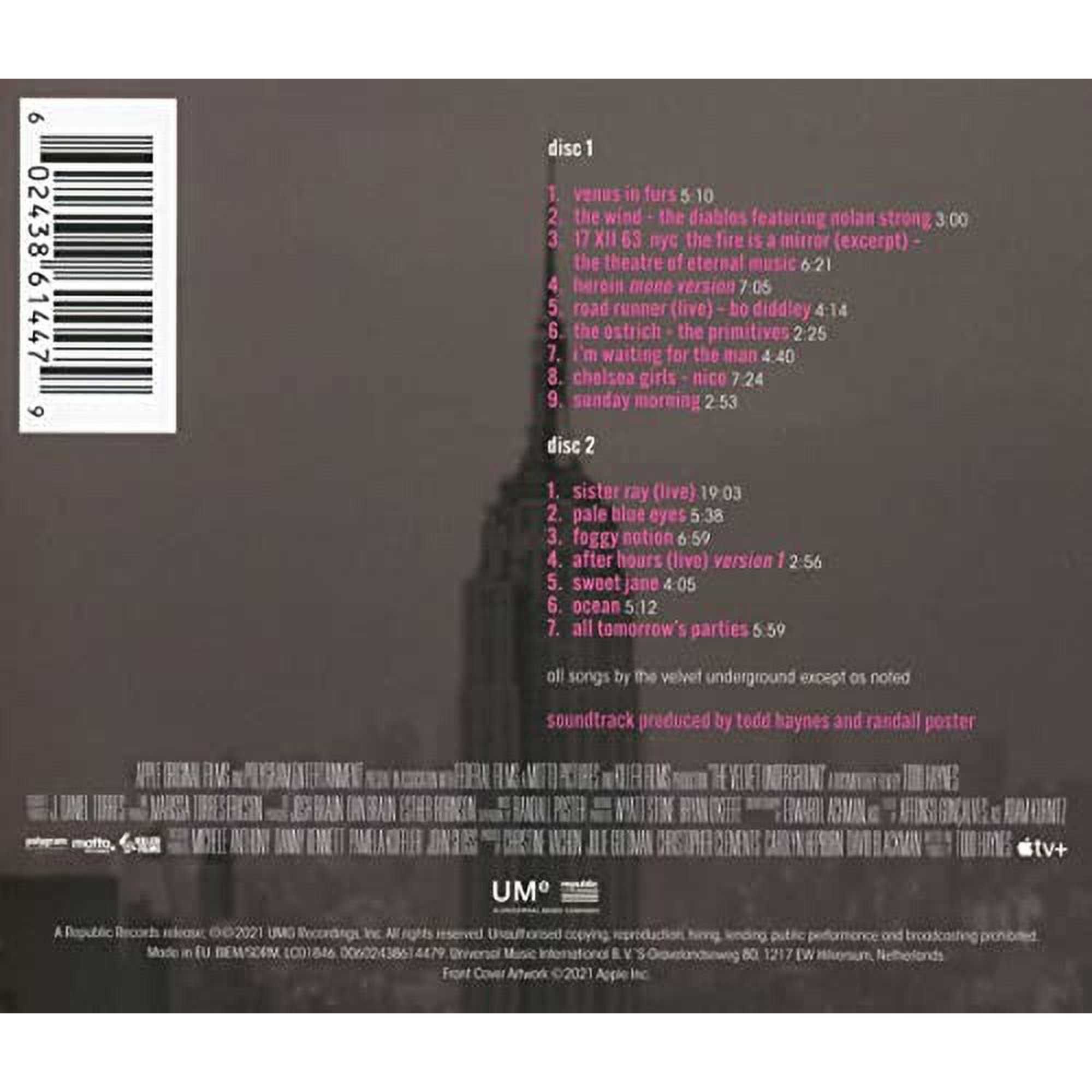 The Velvet Underground ‎- The Motion Picture Soundtrack (2CD NOVO)